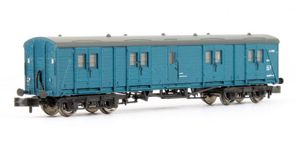 Pre-Owned Bogie B Luggage Van BR Blue