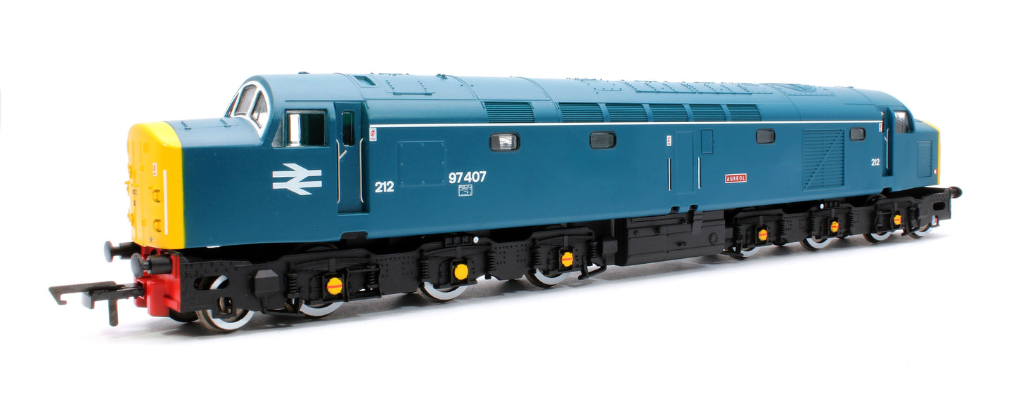 Pre-Owned R30191 RailRoad Plus Departmental Class 40 1Co-Co1 97407 ‘Aureol’ BR Diesel Locomotive - DCC Fitted