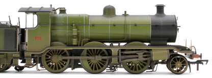 Bespoke Weathered S4102-03 LB&SCR K Class 2-6-0 Southern Maunsell SR Urie Sage Green No.343 Steam Locomotive