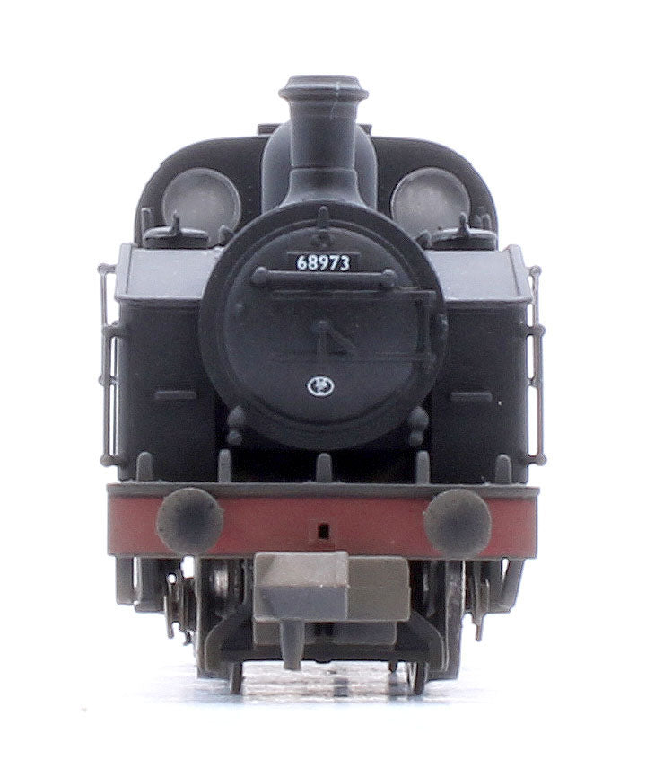 Custom Weathered Class J50 BR Black Early Emblem (Unlined) 0-6-0 Tank Locomotive No.68973