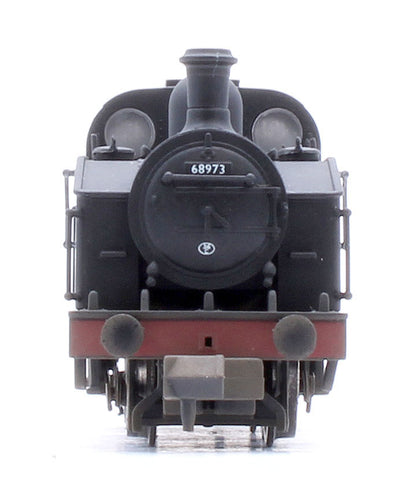Custom Weathered Class J50 BR Black Early Emblem (Unlined) 0-6-0 Tank Locomotive No.68973