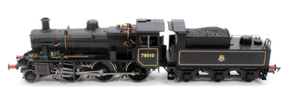 Standard Class 2MT 2-6-0 BR Black Early Emblem No.78010 Steam Locomotive