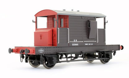 Pre-Owned SR Brake Van Brown / Red Small Letters No.55995