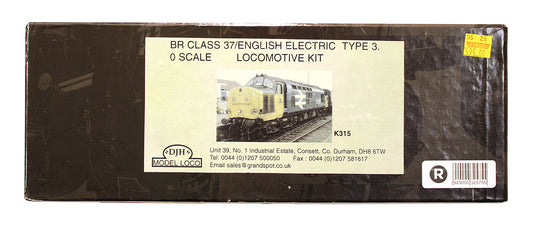 Pre-Owned K315 BR Class 37 English Electric Type 3 O Scale Locomotive Kit - Unbuilt Kit