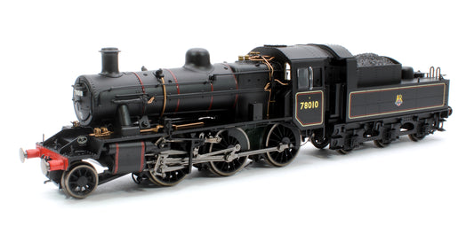 Standard Class 2MT 2-6-0 BR Black Early Emblem No.78010 Steam Locomotive