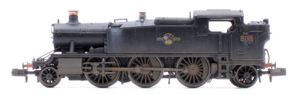 Custom Weathered Class 5101 Large Prairie British Railways BR Black (Late Crest) 2-6-2 Tank Locomotive No.4156