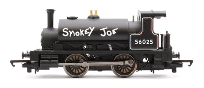 RailRoad Class 264 'Pug' 0-4-0ST 56025 'Smokey Joe' BR Black Steam Locomotive