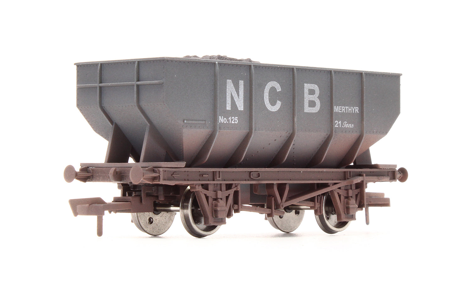 Pre-Owned 4F-034-117 21t Hopper NCB No.125 - Weathered