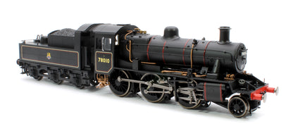 Standard Class 2MT 2-6-0 BR Black Early Emblem No.78010 Steam Locomotive