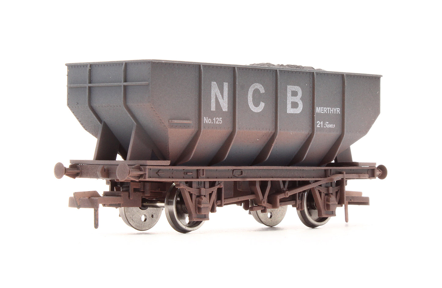 Pre-Owned 4F-034-117 21t Hopper NCB No.125 - Weathered