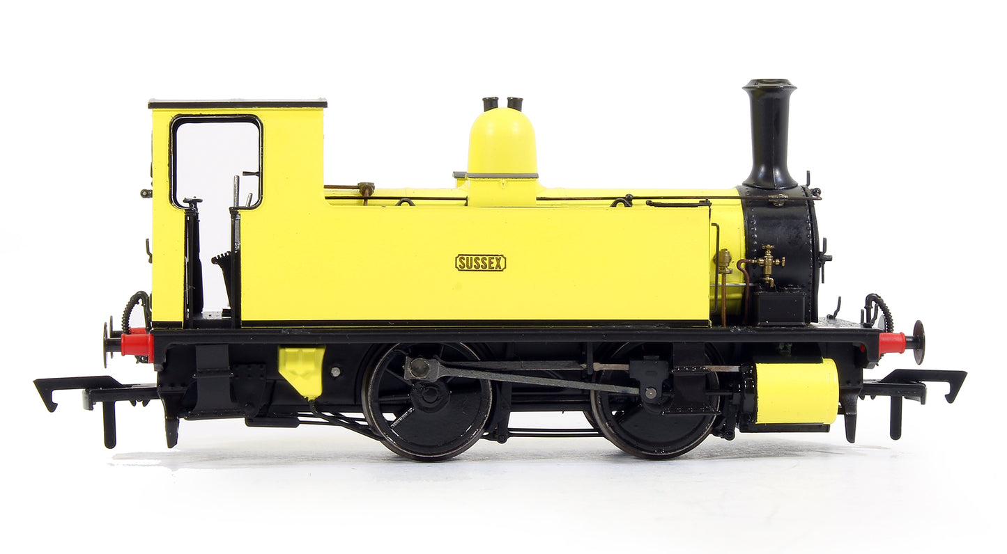 Pre-Owned LSWR Class B4 'Sussex' Yellow 0-4-0 Tank Locomotive - DCC Fitted
