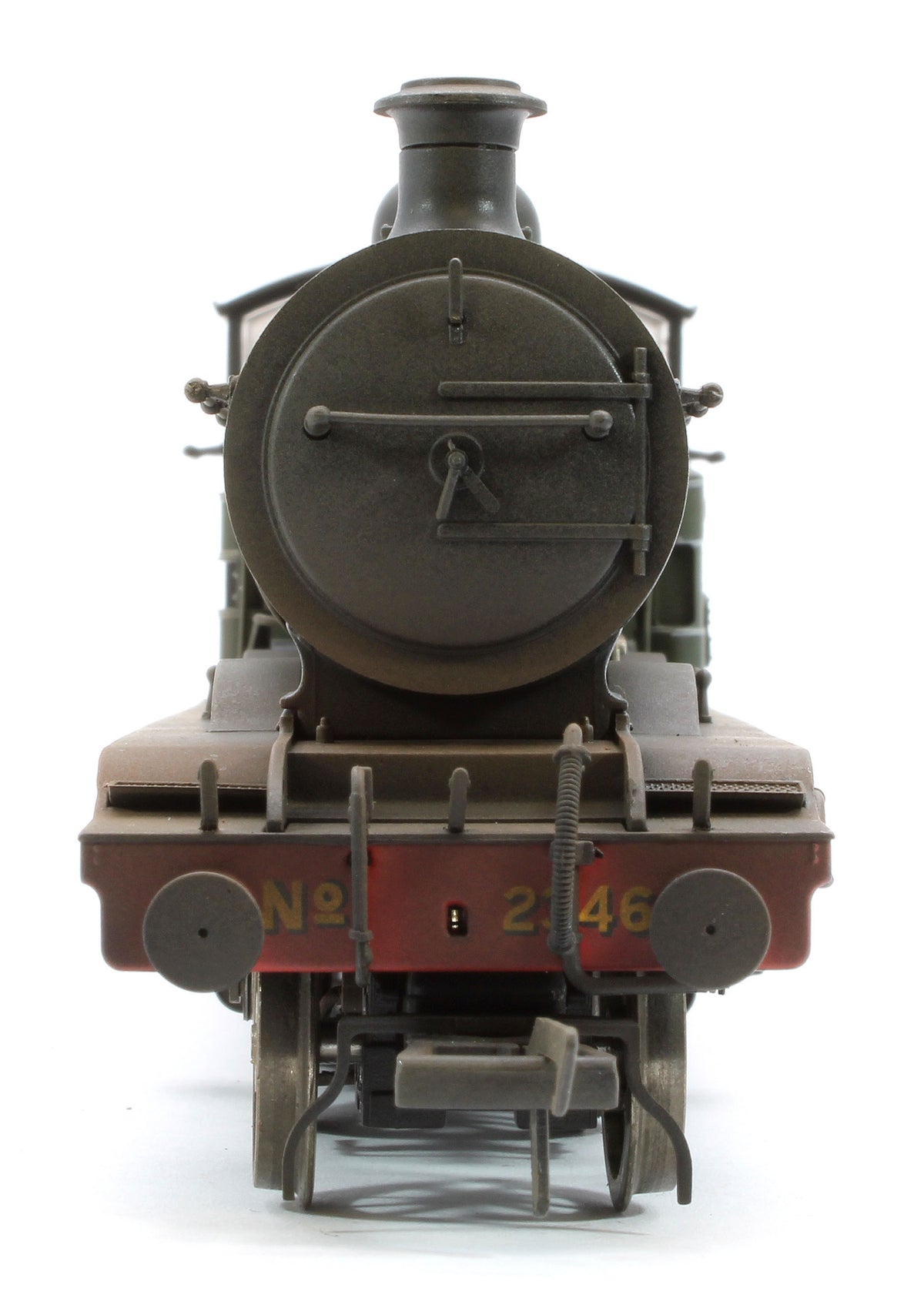 Bespoke Weathered S4102-04 LB&SCR K Class 2-6-0 Southern Maunsell Dark Olive Green No.2346 Steam Locomotive