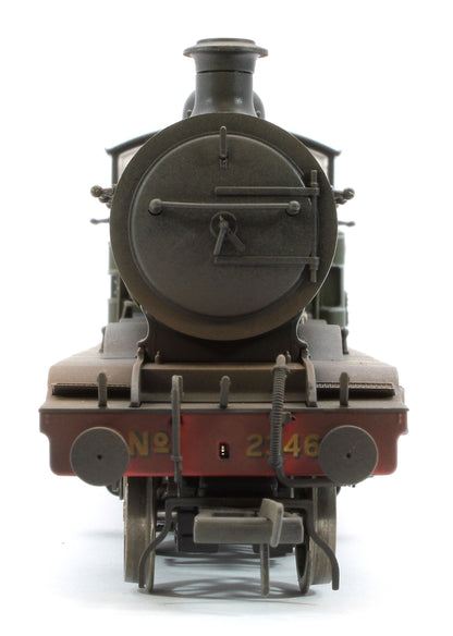 Bespoke Weathered S4102-04 LB&SCR K Class 2-6-0 Southern Maunsell Dark Olive Green No.2346 Steam Locomotive