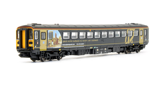Pre-Owned Class 153 Wessex Trains Black / Gold Diesel Railcar