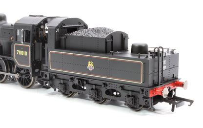 Standard Class 2MT 2-6-0 BR Black Early Emblem No.78010 Steam Locomotive