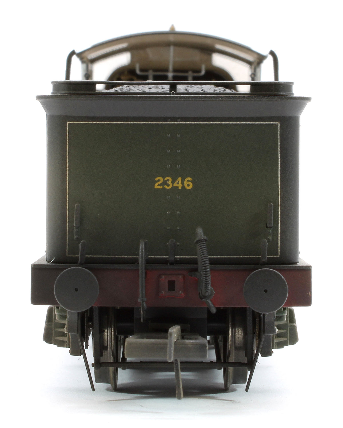 Bespoke Weathered S4102-04 LB&SCR K Class 2-6-0 Southern Maunsell Dark Olive Green No.2346 Steam Locomotive