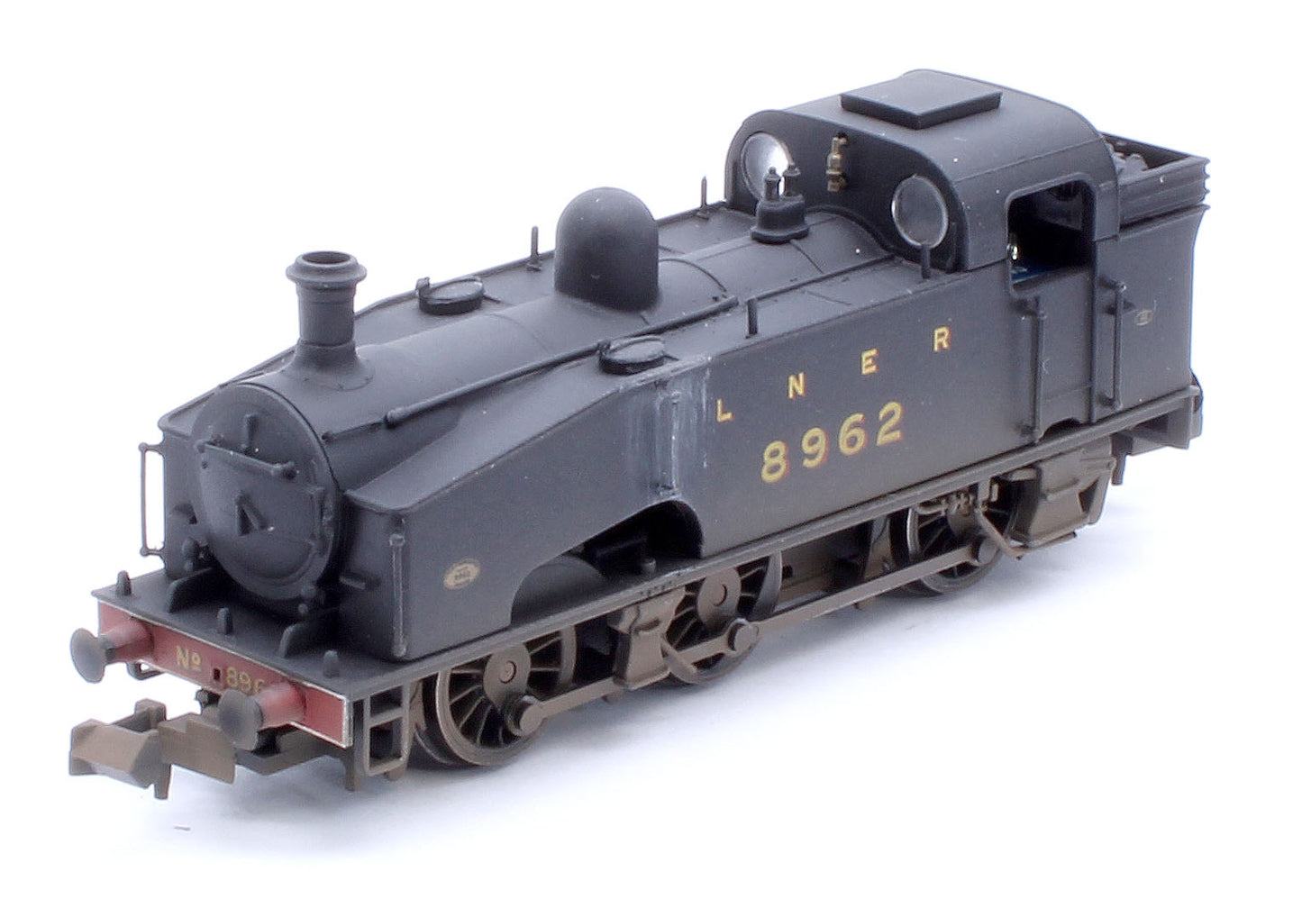 Custom Weathered Class J50 LNER Black (Unlined) 0-6-0 Tank Locomotive No.8962