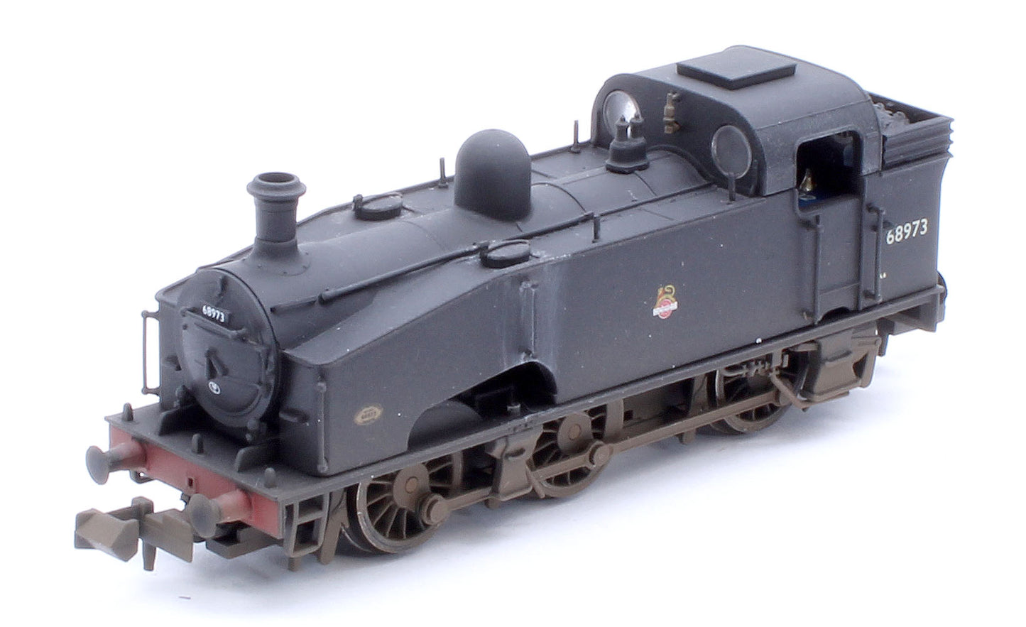 Custom Weathered Class J50 BR Black Early Emblem (Unlined) 0-6-0 Tank Locomotive No.68973