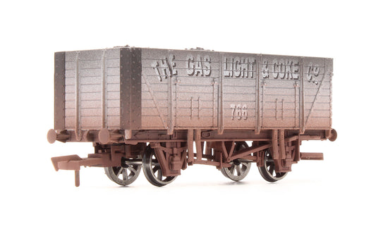 Pre-Owned 4F-090-004 'The Gas Light & Coke Co' 9 Plank Wagon No.766 - Weathered