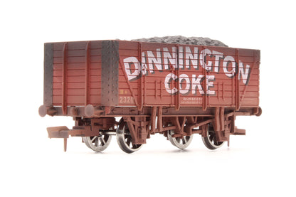 Pre-Owned 4F-090-101 9 Plank Wagon Dinnington Coke No.2320 - Weathered