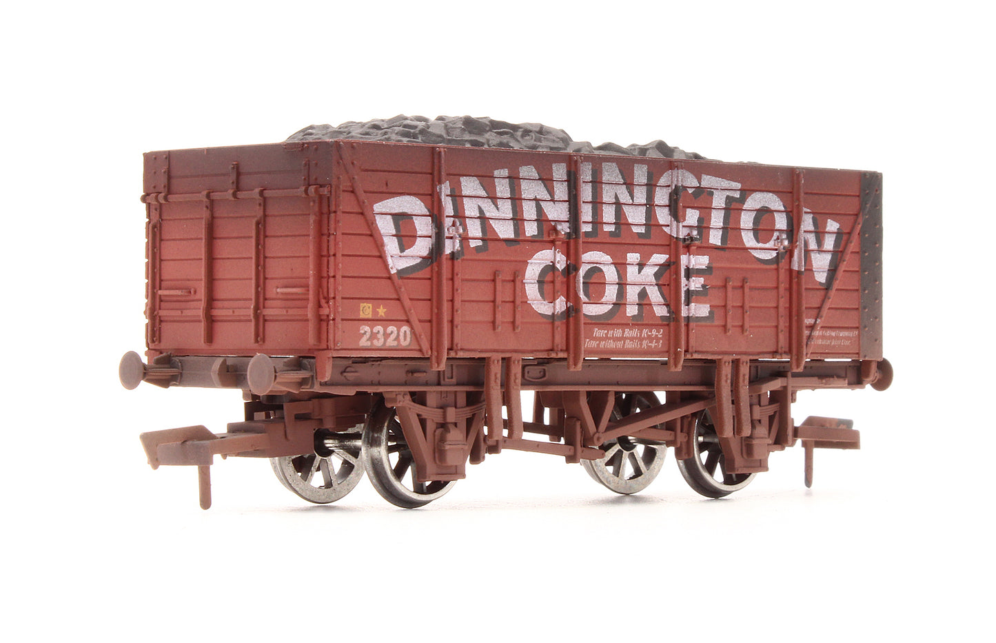 Pre-Owned 4F-090-101 9 Plank Wagon Dinnington Coke No.2320 - Weathered