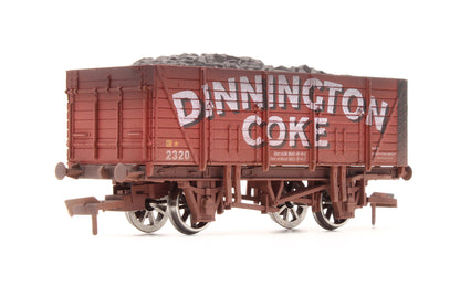 Pre-Owned 4F-090-101 9 Plank Wagon Dinnington Coke No.2320 - Weathered