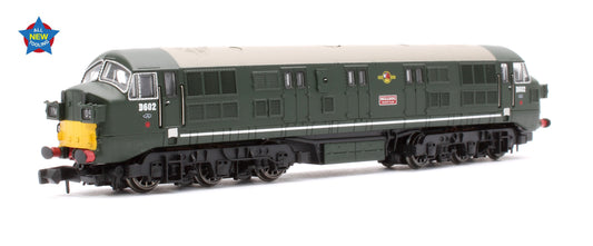 Class 41 'Warship' Headcode Box D602 'Bulldog' BR Green (Small Yellow Panels) Diesel Locomotive