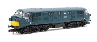 Class 41 'Warship' Headcode Box D602 'Bulldog' BR Blue (Small Yellow Panels) Diesel Locomotive