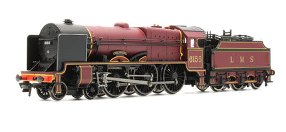Pre-Owned LMS Crimson 4-6-0 P/Boiler Scot 'The Lancer' 6155  Steam Locomotive With 3500 Gal Tender