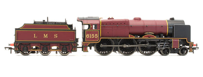 Pre-Owned LMS Crimson 4-6-0 P/Boiler Scot 'The Lancer' 6155  Steam Locomotive With 3500 Gal Tender