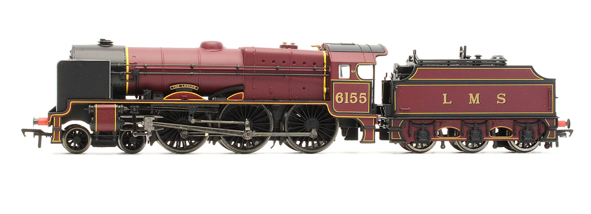 Pre-Owned LMS Crimson 4-6-0 P/Boiler Scot 'The Lancer' 6155  Steam Locomotive With 3500 Gal Tender