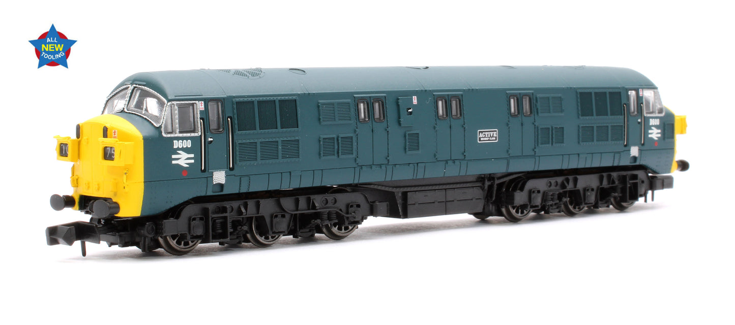 Class 41 'Warship' Headcode Box D600 'Active' BR Blue Diesel Locomotive