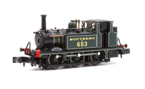 Terrier A1X B653 Southern Lined Green - Steam Tank Locomotive