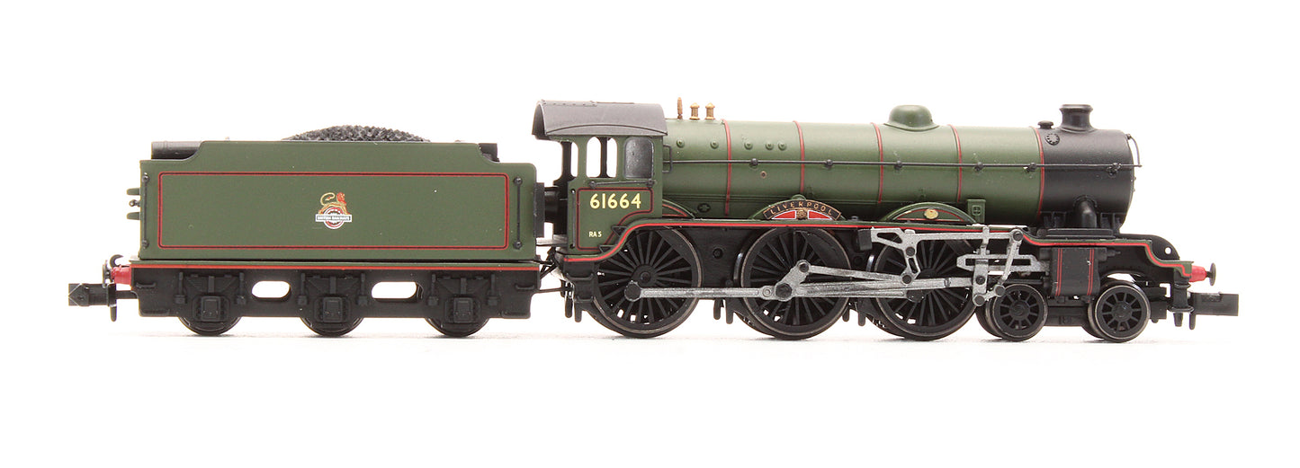 Pre-Owned 2S-020-002D BR Green 4-6-0 B17 'Liverpool' 61664 Steam Locomotive - DCC Fitted