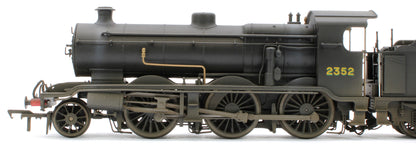 Bespoke Weathered S4102-07 LB&SCR K Class 2-6-0 Southern Bulleid War Time Black No.2352 Steam Locomotive