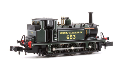 Terrier A1X B653 Southern Lined Green - Steam Tank Locomotive