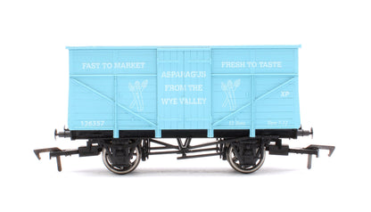 Pre-Owned 12T No.126357 Closed Van 'Asparagus From The Valley' (Limited Edition for Burnham and District MRC)