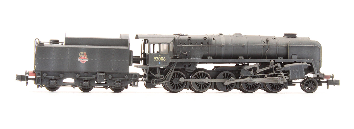 Pre-Owned 2S-013-005 BR Black 2-10-0 Class 9F '92006' Steam Locomotive - Weathered