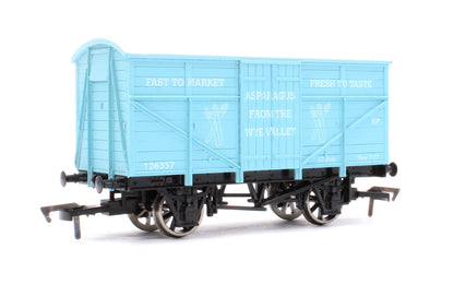 Pre-Owned 12T No.126357 Closed Van 'Asparagus From The Valley' (Limited Edition for Burnham and District MRC)