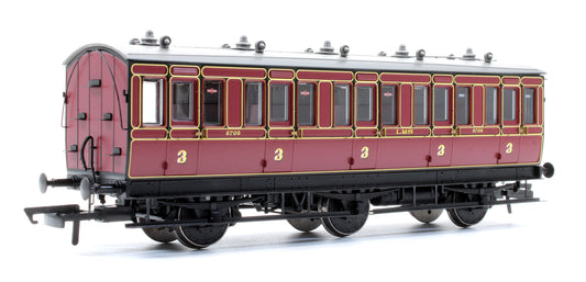 Pre-Owned Genesis Coach 6 Wheel 3rd '5705' In LMS Crimson Lake - With Working Lighting