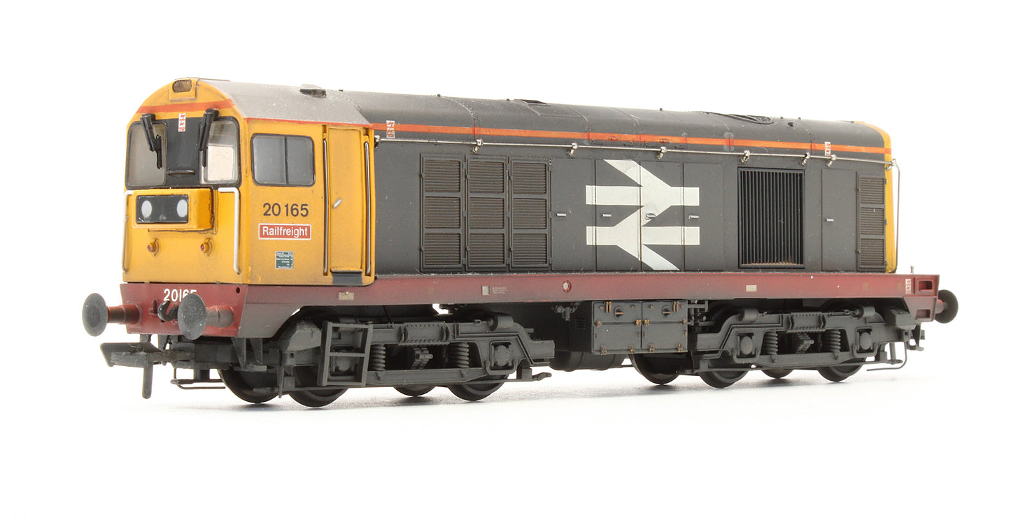 Pre-Owned Class 20165 Railfreight Diesel Locomotive - Renumbered & Custom Weathered