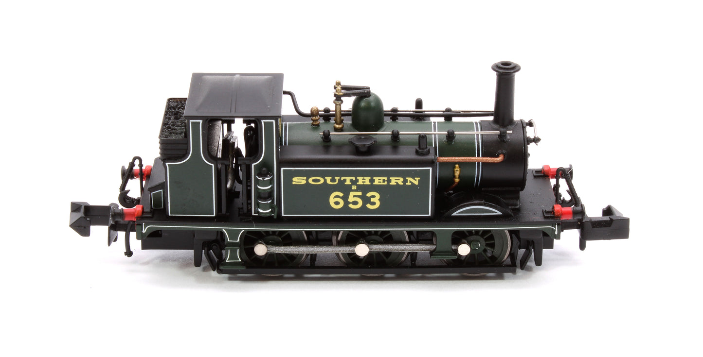 Terrier A1X B653 Southern Lined Green - Steam Tank Locomotive