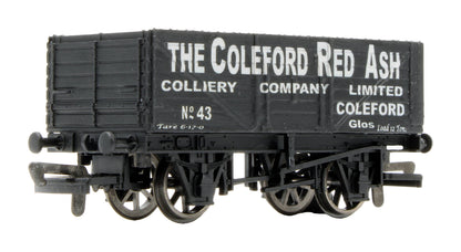 Pre-Owned 'The Coleford Red Ash Colliery' 7 Plank Wagon No 43 - Limited Edition