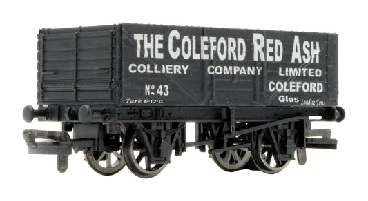 Pre-Owned 'The Coleford Red Ash Colliery' 7 Plank Wagon No 43 - Limited Edition