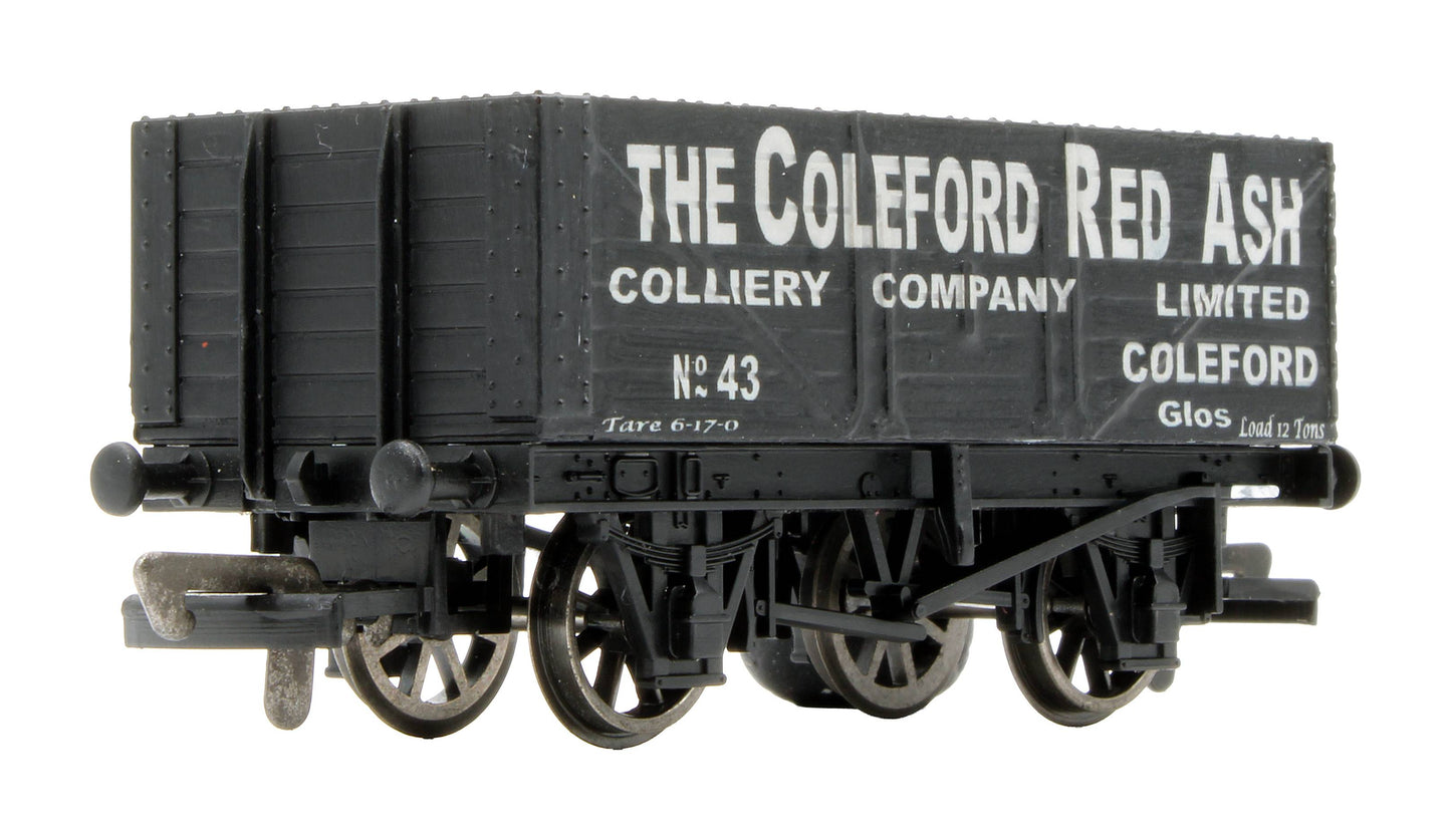 Pre-Owned 'The Coleford Red Ash Colliery' 7 Plank Wagon No 43 - Limited Edition