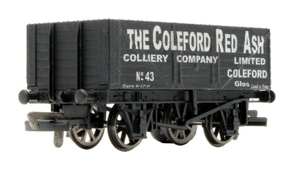 Pre-Owned 'The Coleford Red Ash Colliery' 7 Plank Wagon No 43 - Limited Edition