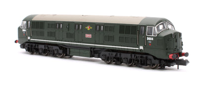 Class 41 'Warship' Disc Headcode D604 'Cossack' BR Green (Late Crest) Diesel Locomotive