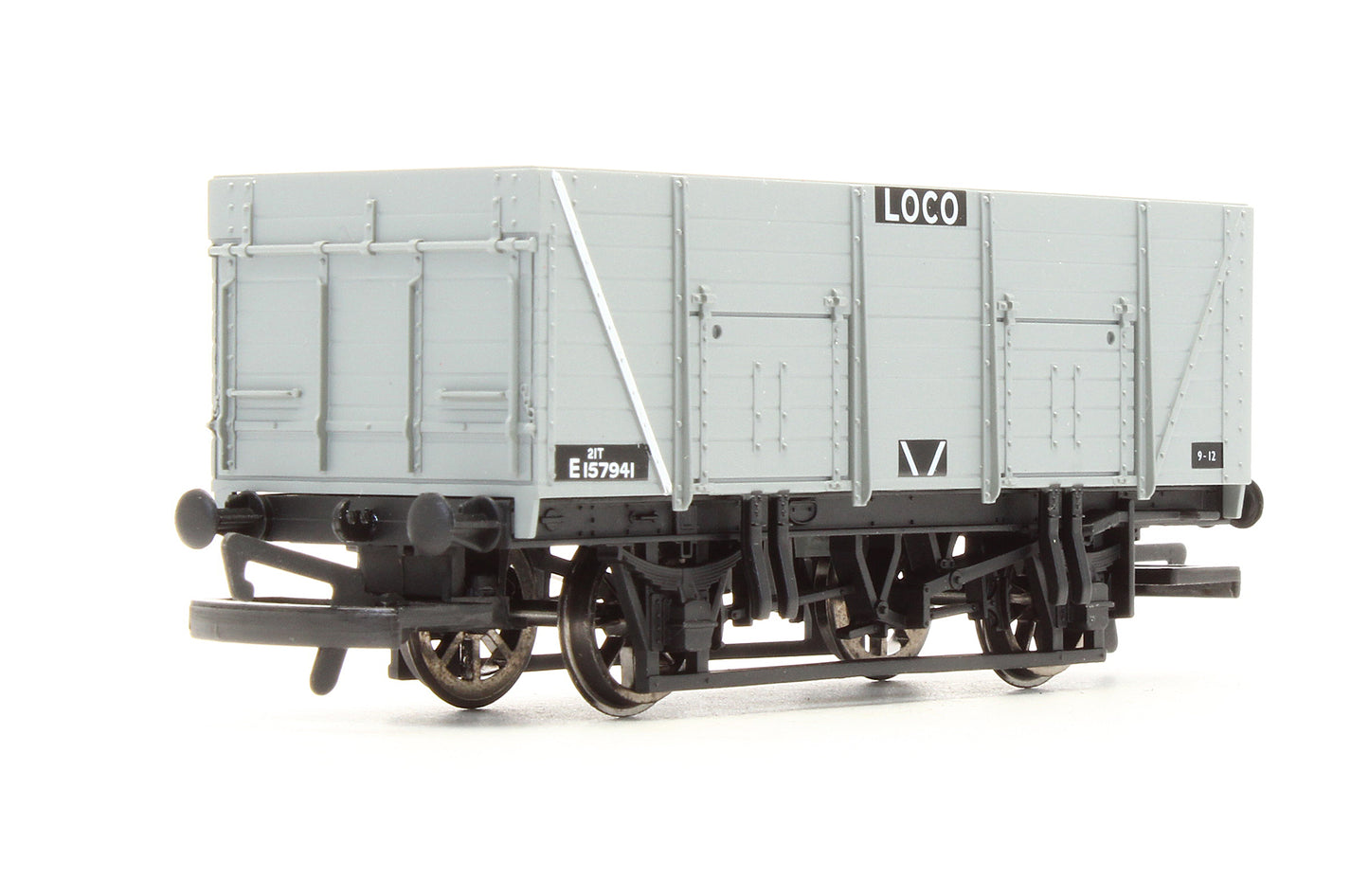 Pre-Owned BR Grey 9 Plank Wagon 'E157941'