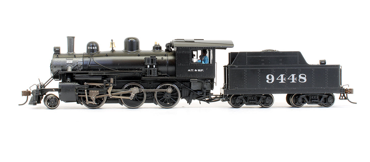 Pre-Owned A.T. & S.F. Alco 2-6-0 #9448 Steam Locomotive - DCC Sound