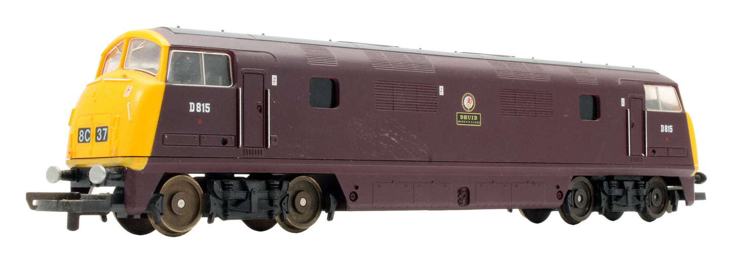 Pre-Owned BR Maroon Warship Class 42 D815 'Druid' Diesel Locomotive